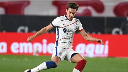 Federico Gattoni; San Lorenzo. Foto: Twitter @SanLorenzo.