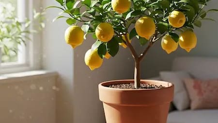 Limonero en maceta: dónde colocarlo para que crezca sano, fuerte y lleno de frutos