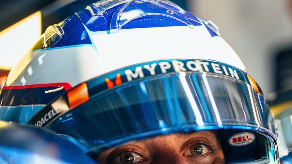 Franco Colapinto debutó en Fórmula 1. Foto: X WilliamsRacing.