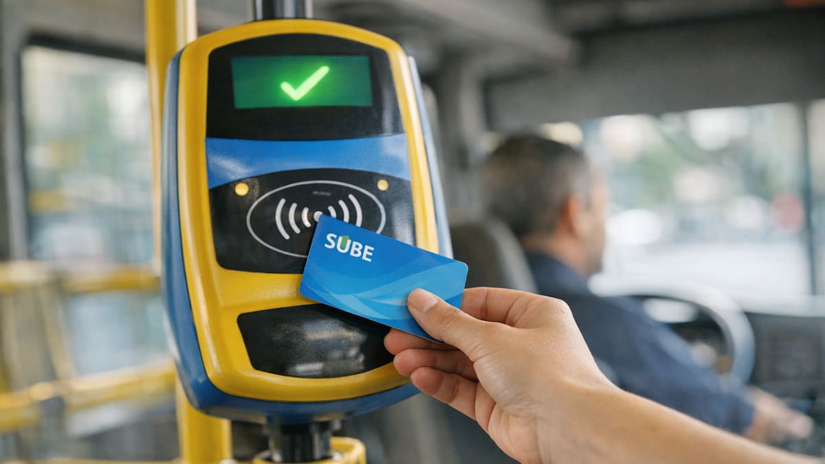 Así quedaron los montos del saldo negativo de la tarjeta SUBE en septiembre 2026.