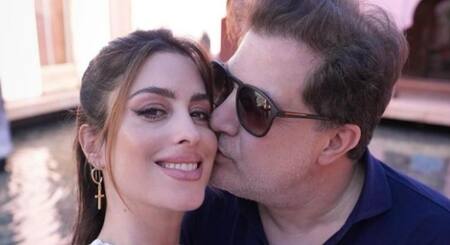 Agustina Casanova y Lautaro Mauro. Foto: NA.