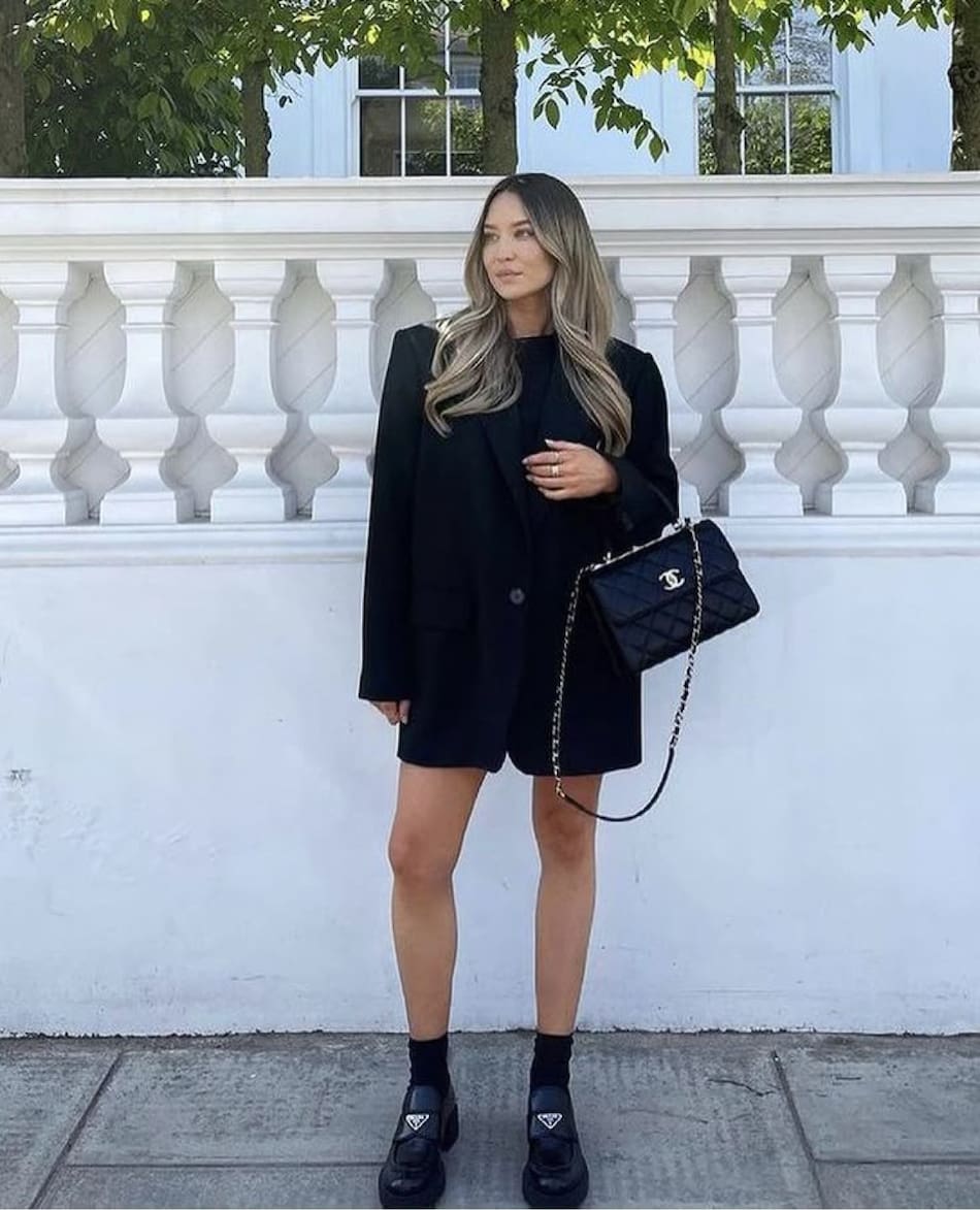 Mocasines con plataforma. Foto Pinterest @ElviShin