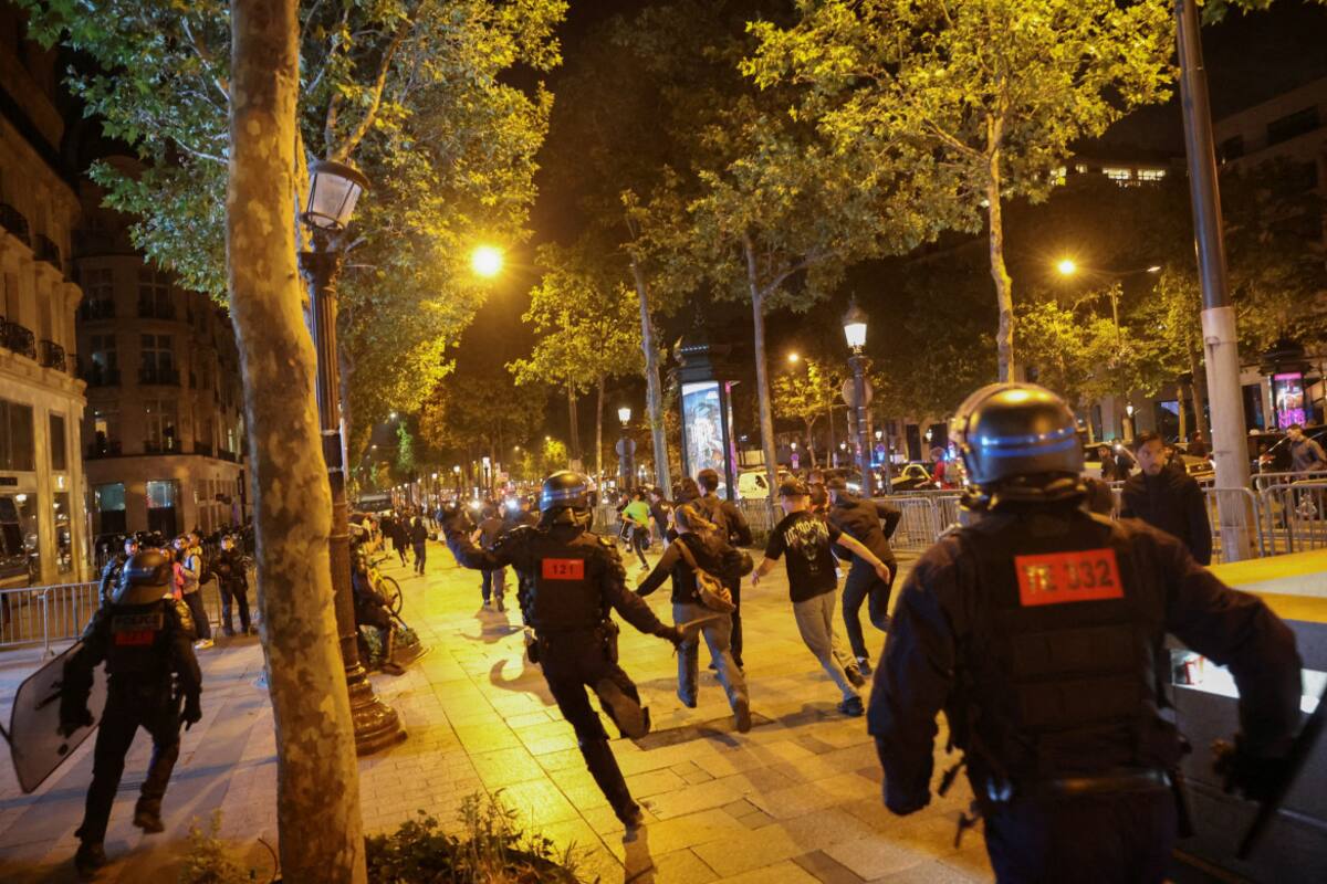 Nuevos incidentes en Francia. Foto: Reuters.