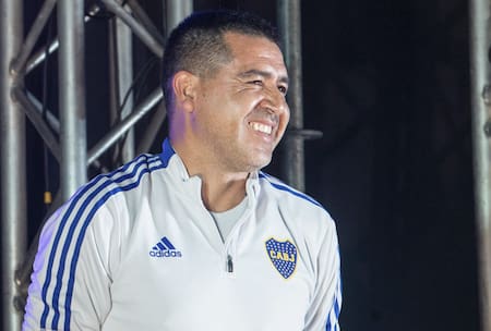 Juan Román Riquelme, presidente de Boca. Foto: NA.