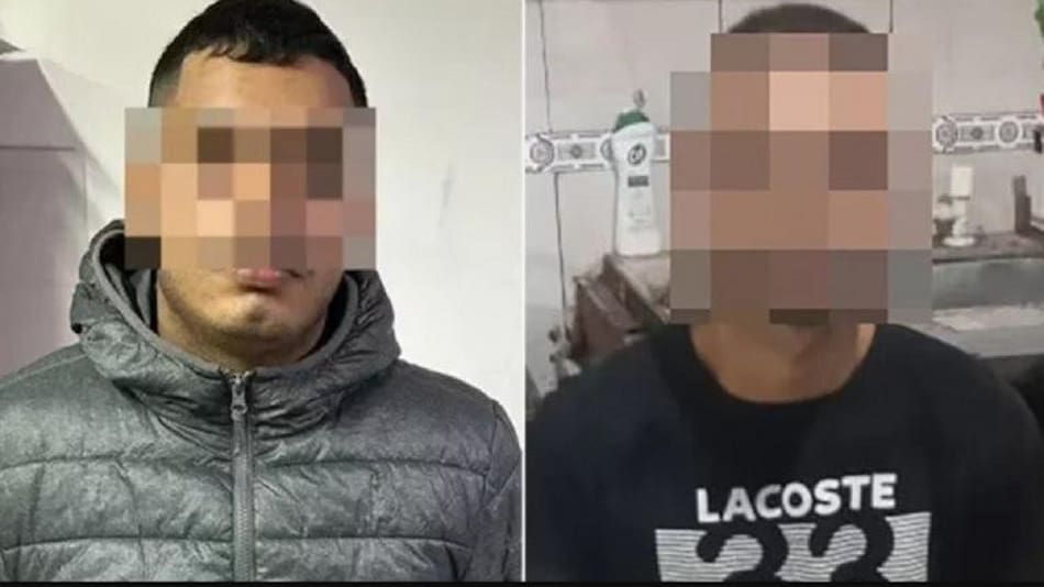 Los detenidos por el crimen. Foto: NA.