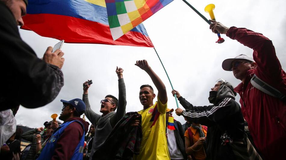 Huelga general en Colombia, REUTERS