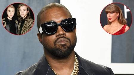 Nuevo escándalo de Kanye West. Foto: NA.