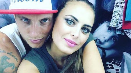 El Polaco y Silvina Luna