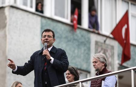 Ekrem Imamoglu, alcalde de Estambul. Foto: EFE.