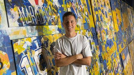 Ander Herrera en Boca. Foto: Instagram/@anderherrera.