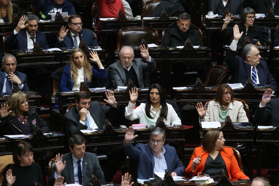 Debate en la Cámara de Diputados. Foto: NA.