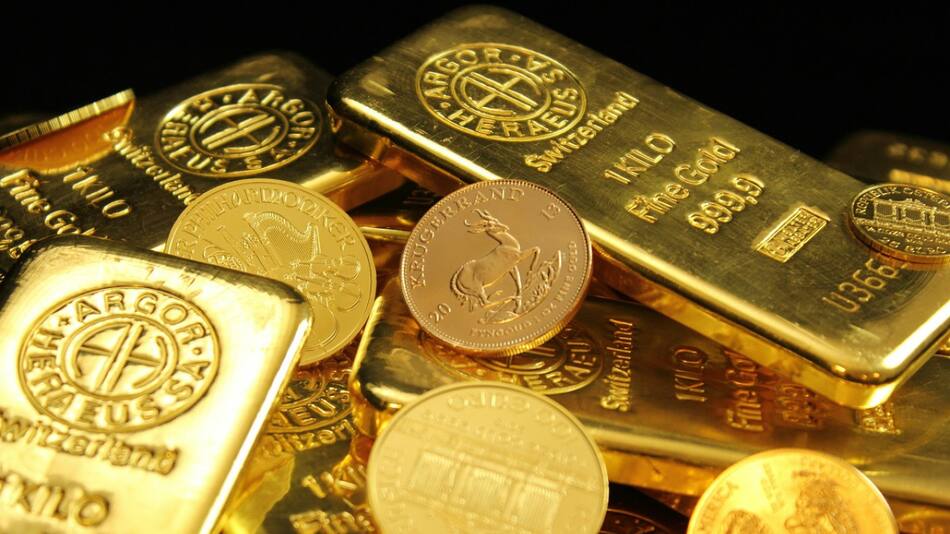 Reservas de oro. Foto: Unsplash.