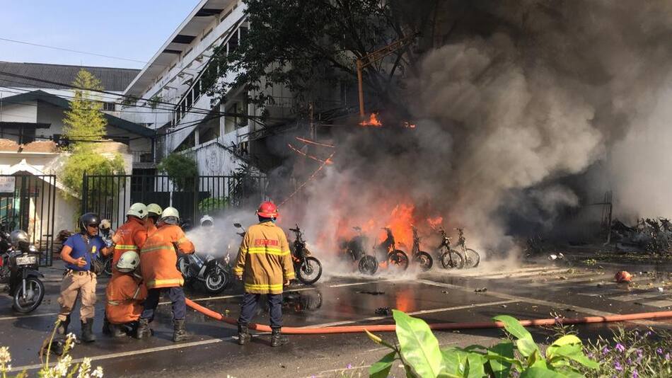 Atentado en Indonesia - Ataque suicida (Reuters)