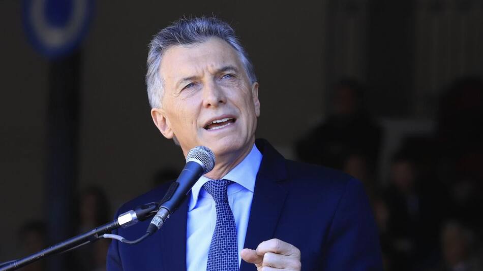 Mauricio Macri en La Rural, PASO, Agencia NA