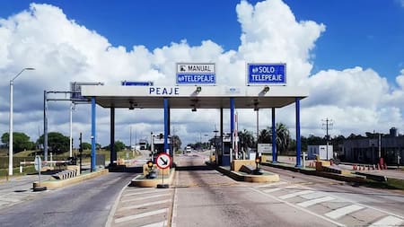 Peaje de Uruguay. Fuente: X