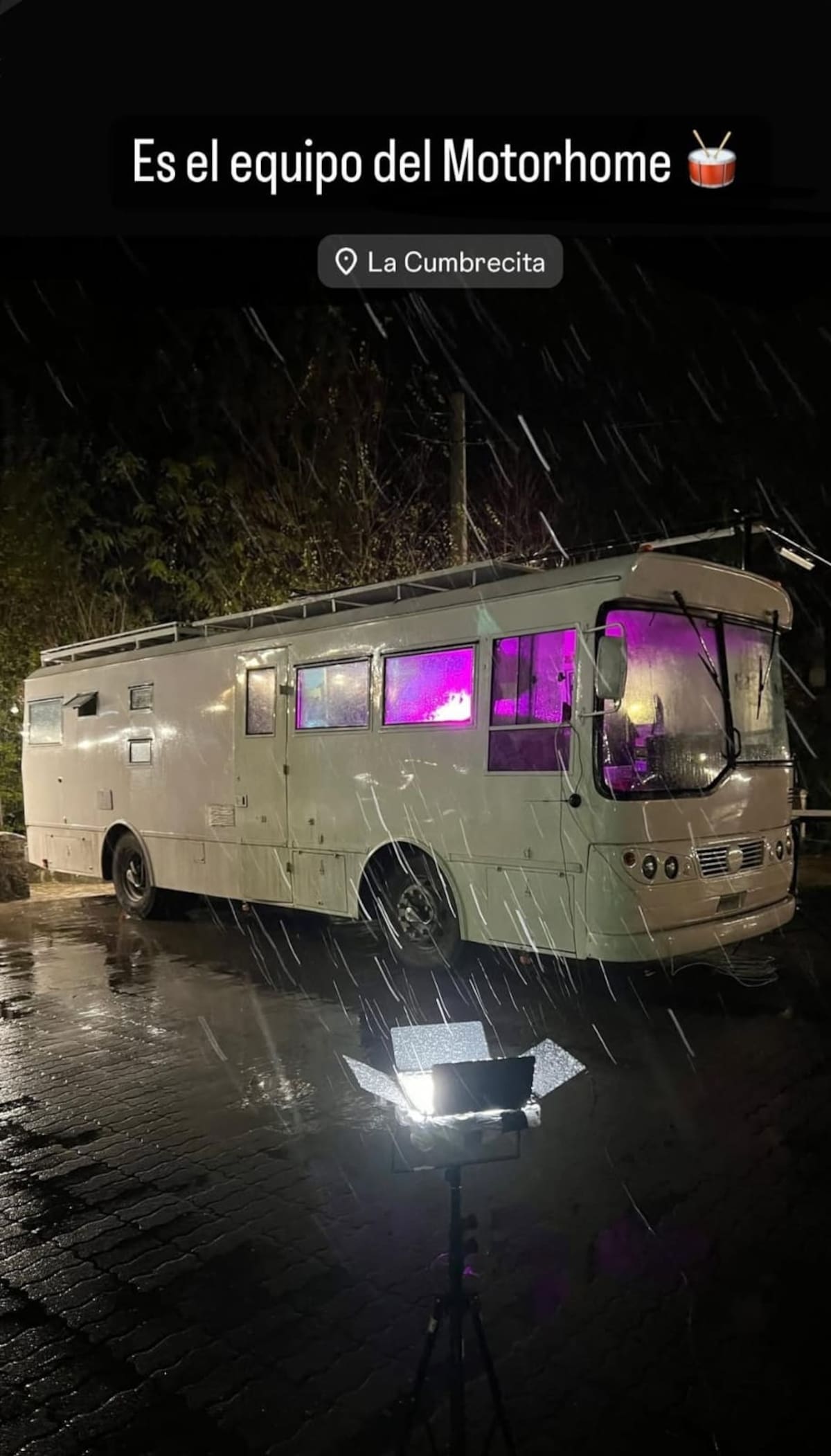 Motorhome de José Bianco