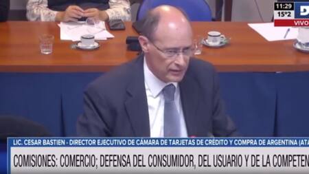 Nueva ronda de exposiciones sobre la problemática de la comercialización con tarjetas de crédito. Foto: Diputados.