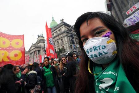 Aborto Legal, marcha a favor frente al Congreso, Reuters