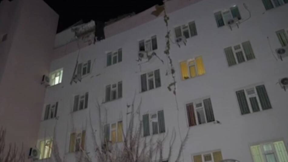 Dos hospitales fueron atacados por drones rusos. Foto: Captura de video.