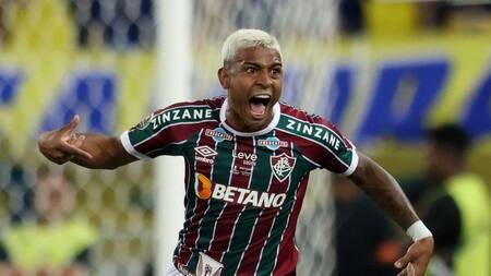 John Kennedy; Boca vs. Fluminense; Copa Libertadores. Foto: Reuters.