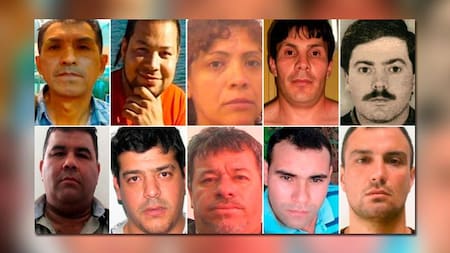 Estos son los 10 prófugos más buscados por la Justicia en Argentina