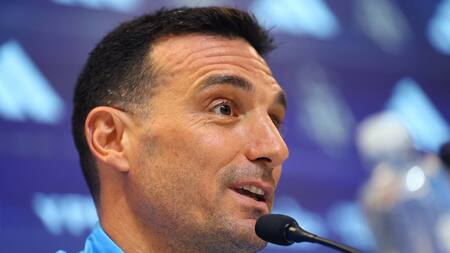 Lionel Scaloni, DT de la Selección Argentina. Foto: NA.