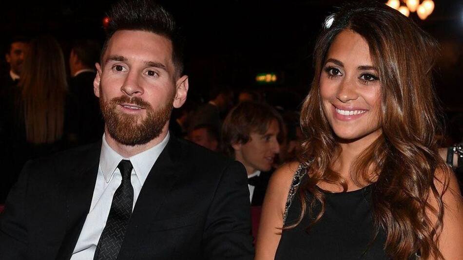 Antonela Roccuzzo -Lionel Messi