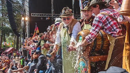 ¿Dónde es la Oktoberfest en Argentina 2024?. Foto: NA