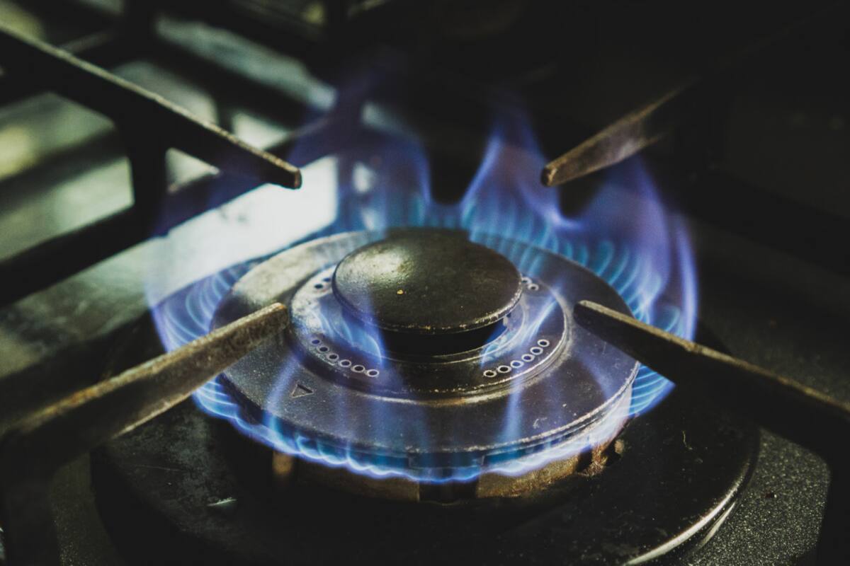Llama de fuego azul. Foto: Unsplash