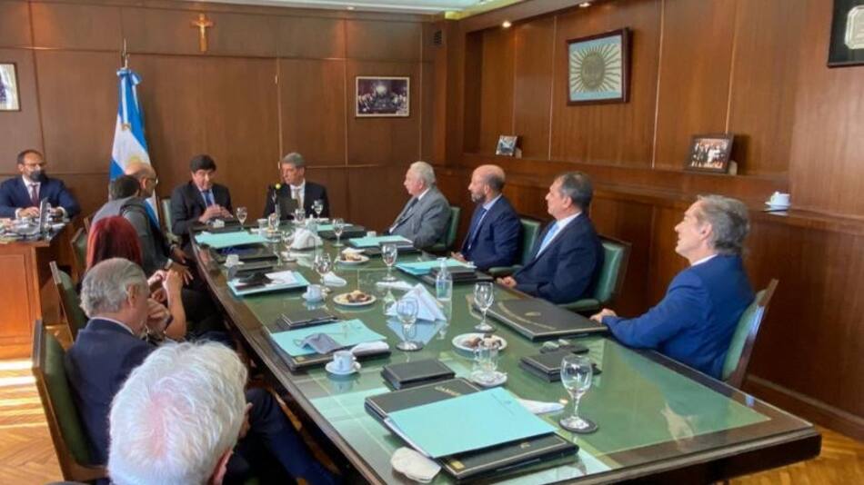 Horacio Rosatti con los jueces de Casación, AGENCIA NA