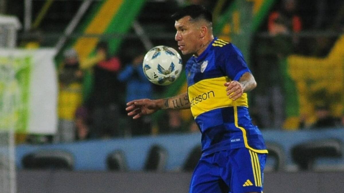Gary Medel; Boca Juniors. Foto: X.