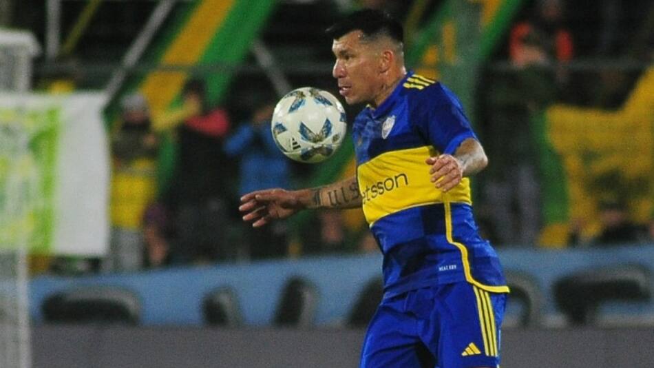 Gary Medel; Boca Juniors. Foto: X.