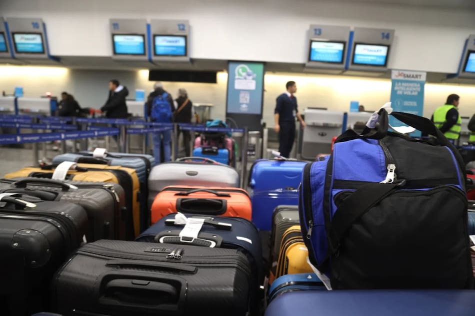 Demoras y cancelaciones de vuelos en Aeroparque. Foto: NA.