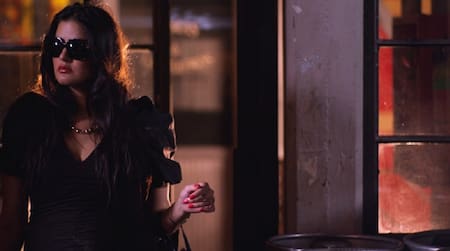 Rodaje de la película "Solo Fanáticos" con la China Kruger como protagonista.