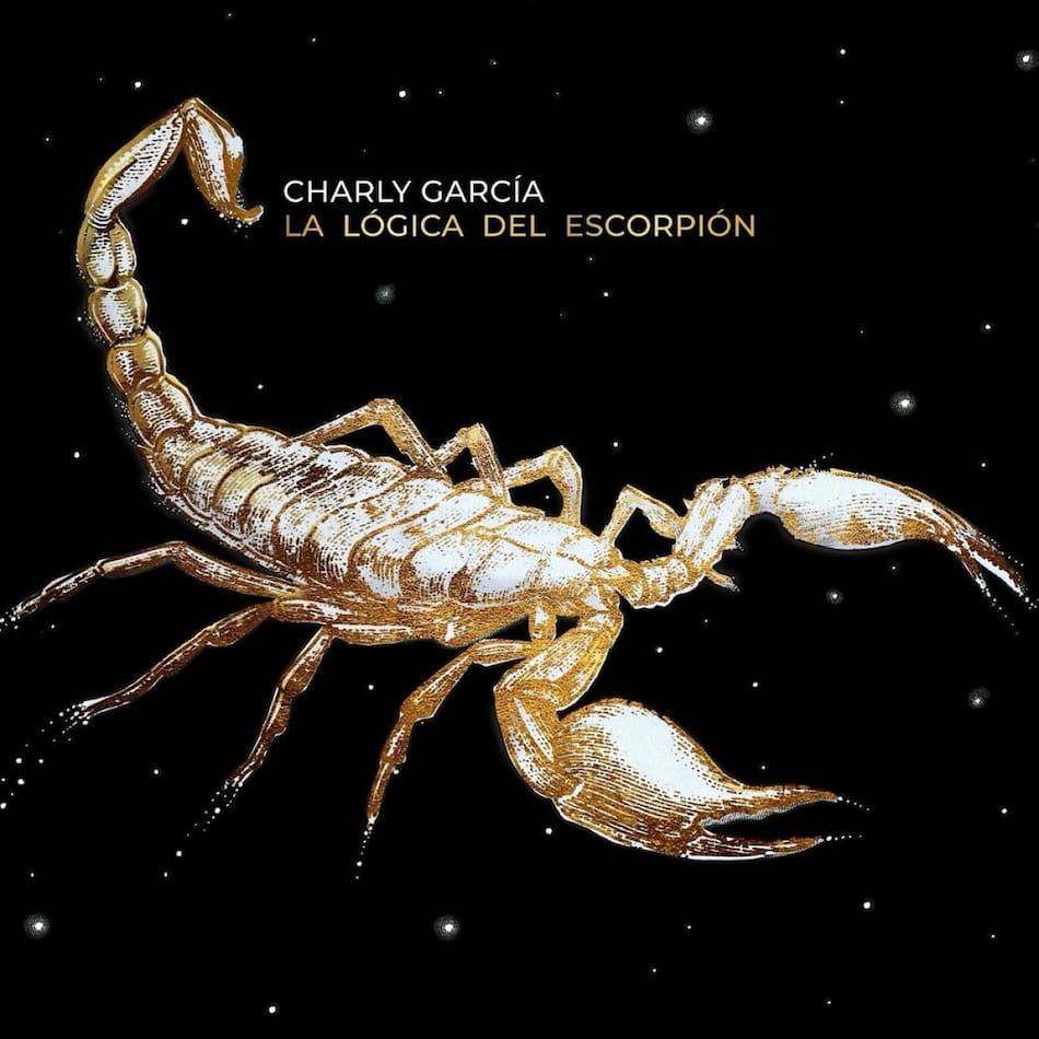 La lógica del escorpión, el nuevo disco de Charly García. Foto: Instagram @charlygarcia