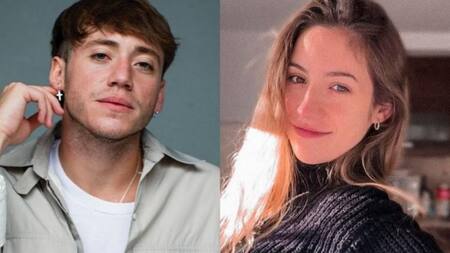 Paulo Londra y Rocío Moreno, ex pareja. Foto: NA.