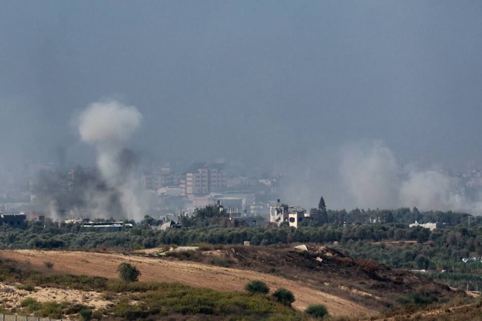 Guerra en Franja de Gaza. Foto: Reuters.