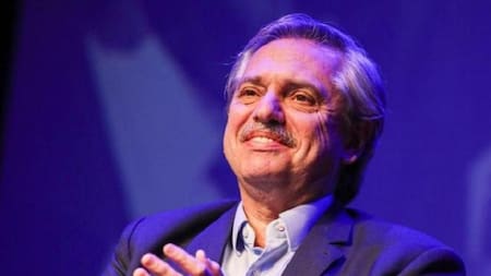 Alberto Fernández, acto homenaje a Raúl Alfonsín