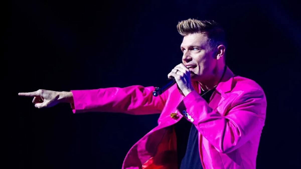 Nick Carter, miembro de los Backstreet Boys. Foto: EFE.