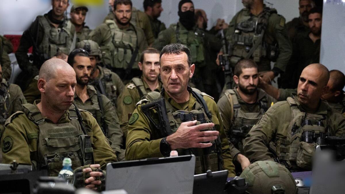 Herzi Halevi, jefe del Estado Mayor de Israel. Foto: X @idfoinlin