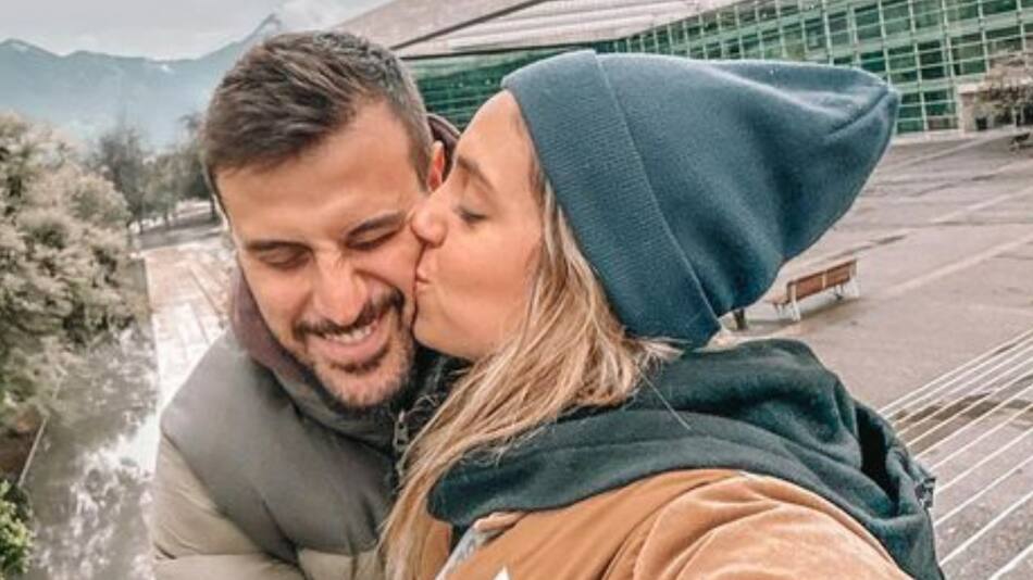 Diego Leuco y Sofía Martínez. Foto: Instagram/dieleuco.