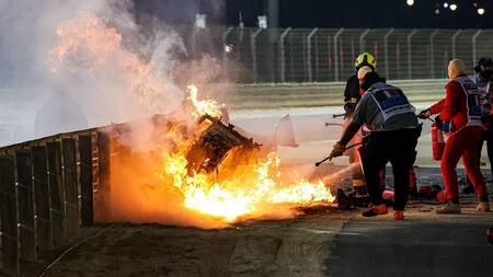 Fórmula 1, accidente de Roman Grosjean, Bahrein, Reuters