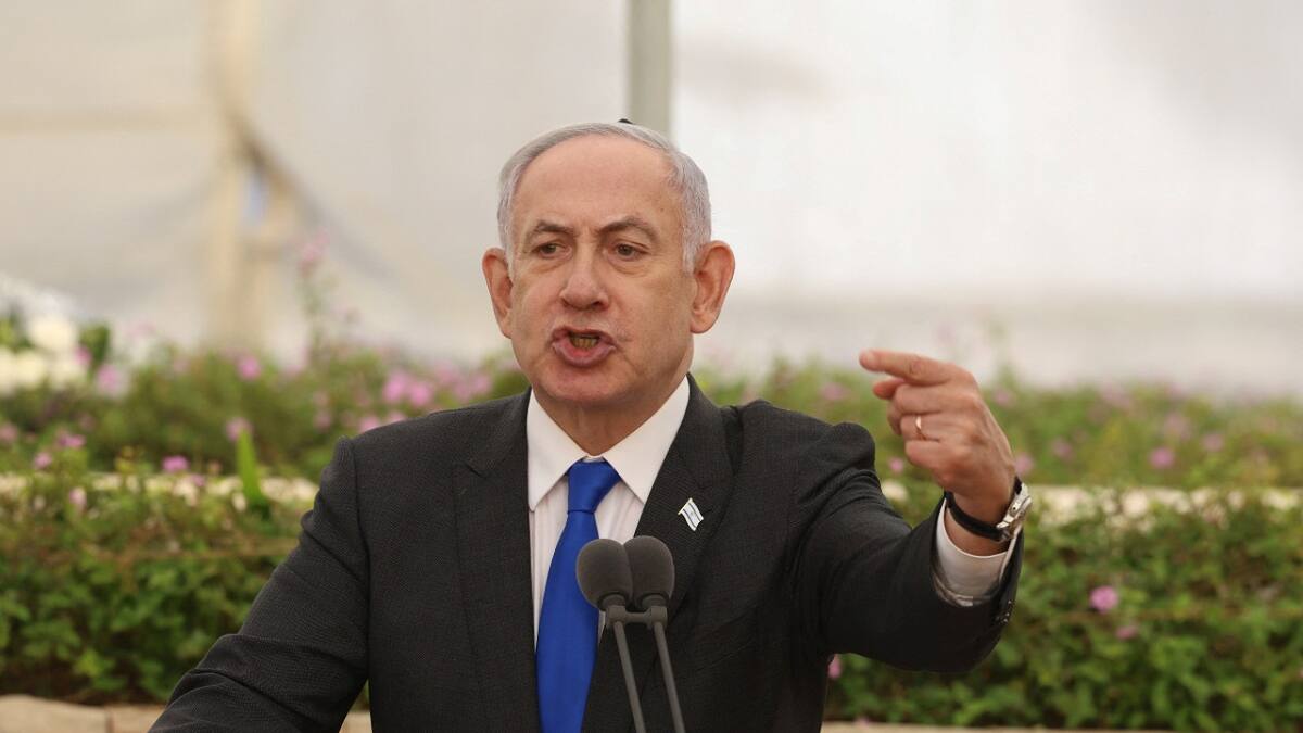 Benjamín Netanyahu, primer ministro de Israel. Foto: Reuters.