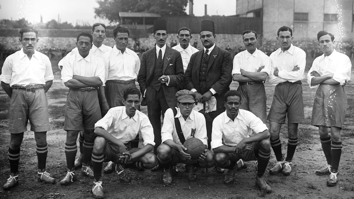 El equipo nacional de Egipto en los Juegos Olímpicos de Verano de 1920