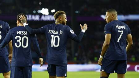 Jugadores del PSG, Liga 1. Foto: REUTERS