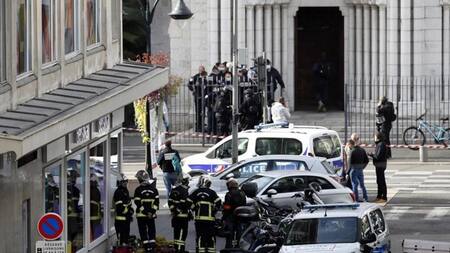 Tres muertos en Francia en un ataque con cuchillo en una iglesia