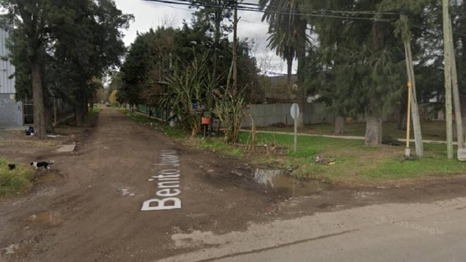 Lugar del asesinato en Pilar. Foto: Google Maps