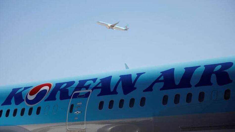 Aviones de Korean Air y Cathay Pacific chocan en Japón. Reuters