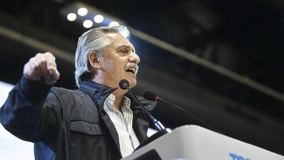 Alberto Fernández, presidente. Foto: NA.