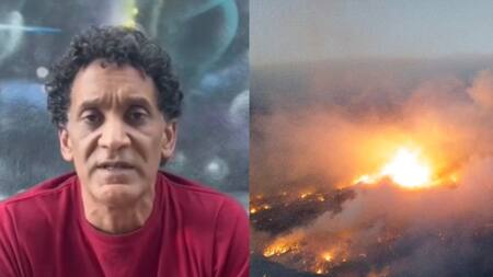 El estremecedor pedido de Diego Alonso tras los incendios en El Bolsón. Foto Canal26.com